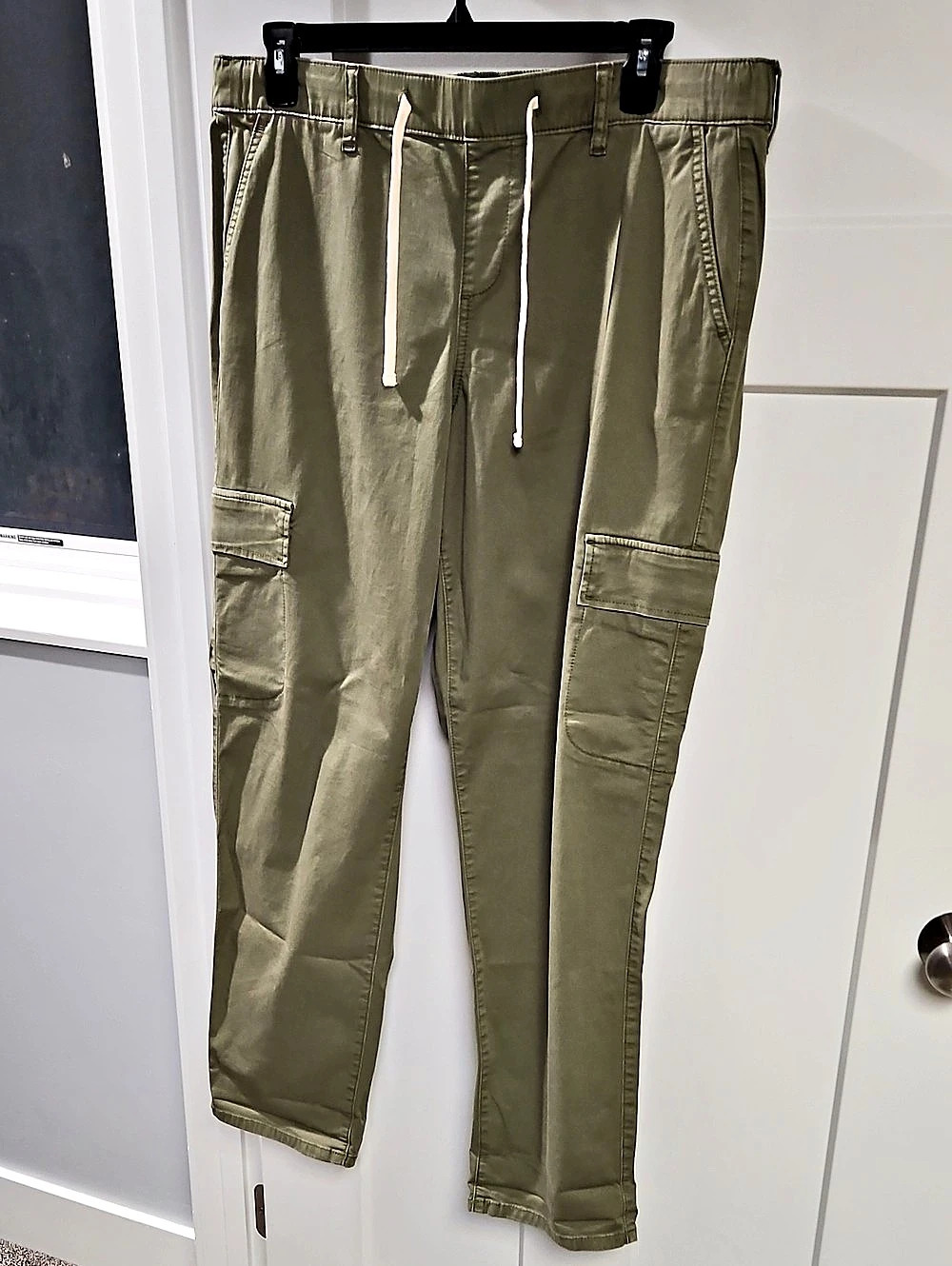Torrid Pull-On Weekend Wide Leg Cargo Pant Green 1x Tall